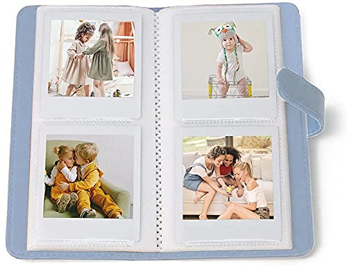 Berfea Mini-Fotoalbum für Fujifilm Instax Square SQ6, 80 Taschen Premium PU Leder Film Wallet kompatibel mit Instax Square SQ1/SQ10/SQ20/SQ6 Instax Kamera und SHARE SP-3 Drucker, Blau Berfea Mini-Fotoalbum für Fujifilm Instax Square SQ6, 80 Taschen Premium PU Leder Film Wallet kompatibel mit Instax Square SQ1/SQ10/SQ20/SQ6 Instax Kamera und SHARE SP-3 Drucker, Blau von Berfea