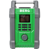 BERG AKKU Baustellenradio, Bluetooth, DAB+, Li-Ion von Berg