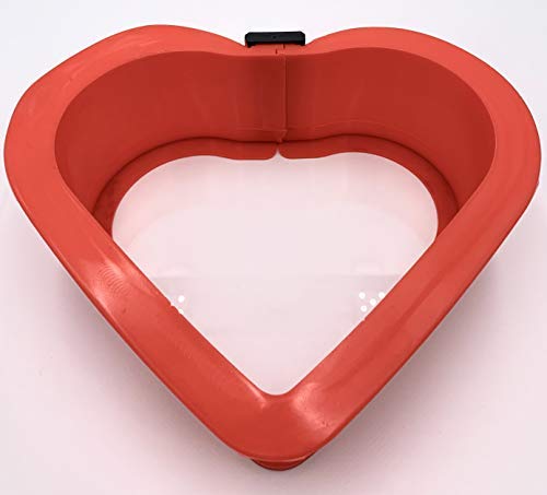 Berger Silicone Springform Cake Tin Heart Shape with Glass Base Love Valentine's Day Berger Silicone Springform Cake Tin Heart Shape with Glass Base Love Valentine's Day von Berger-Import