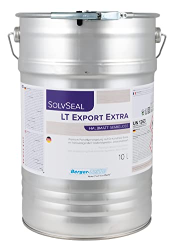 Berger-Seidle LT-Export Extra, Rutschhemmender Siegel, Parkett Holzböden (10 Liter halbmatt) von Berger-Seidle
