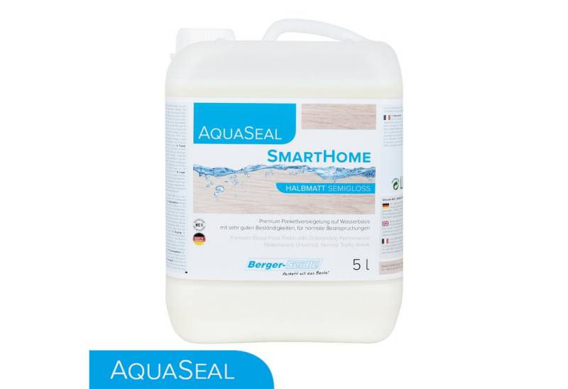 Berger- Seidle Treppen- und Parkettlack Aqua Seal Smart Home 5 ltr. von Berger- Seidle
