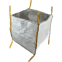 Berger & Schröter | Big Bag 90x90x90cm 1500kg 729l vier Bodenkippschlaufen & vier Hebeschlaufen von Berger & Schröter