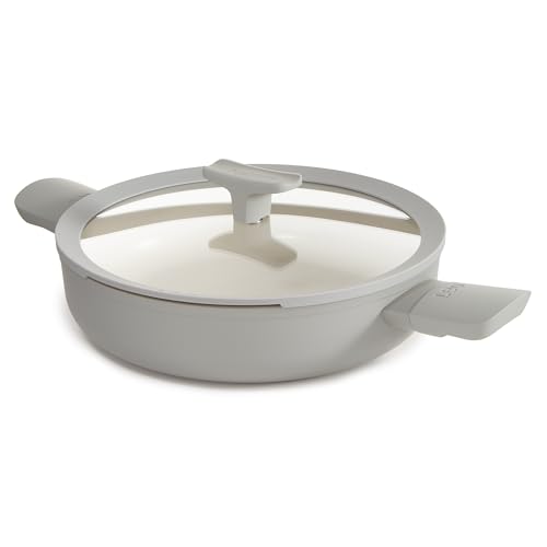 BergHOFF Leo Doppelgriffige Schmorbratenpfanne mit Deckel Balance Moonmist 26 cm - Leo von Berghoff