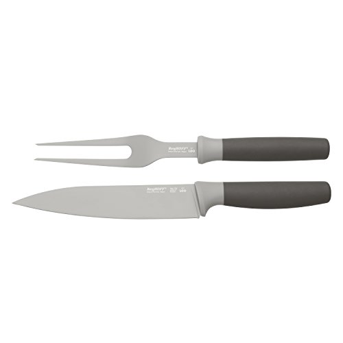 Berghoff 3950095 Tranchier-Set, Edelstahl, grau, 12 x 2 x 38 cm von Berghoff