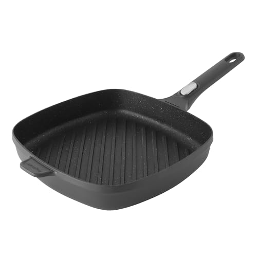 BergHOFF Gem Grillpfanne, Aluminium, Schwarz, 28 cm von Berghoff