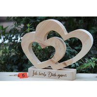 Valentinstag Hochzeitsgeschenk Geschenk Für Brautpaar Muttertag Hochzeitstag Personalisiert Herz5 Valentinstag Hochzeitsgeschenk Geschenk Für Brautpaar Muttertag Hochzeitstag Personalisiert Herz5 von BergholzShop