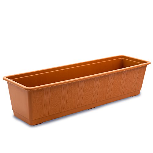 Bergland Kunststoff Blumenkasten - Terracotta 40 cm Bergland Kunststoff Blumenkasten - Terracotta 40 cm von Bergland