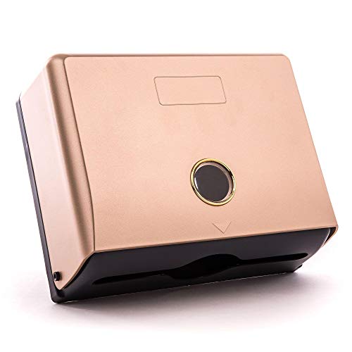 Kunststoff Papierspender pink - 20,5 x 26 x 10 cm von Bergland