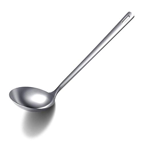 Edelstahlkelle, Berglander Suppenkelle, Kochkelle, Küchenkelle, Metallsuppenlöffel zum Kochen von Antihaft- und hitzebeständigem, spülmaschinenfest, leicht zu reinigen von Berglander
