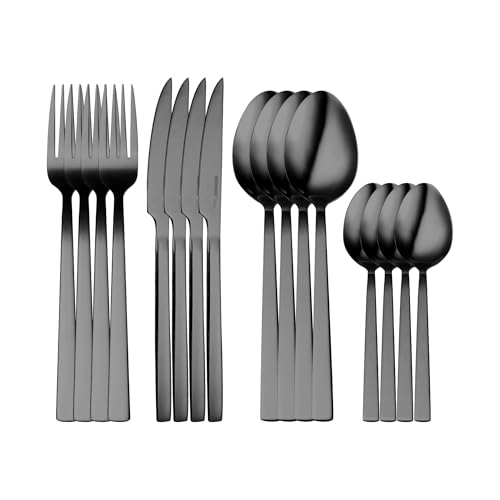 BERGNER BG-45194-BK Besteckset, Edelstahl von Bergner
