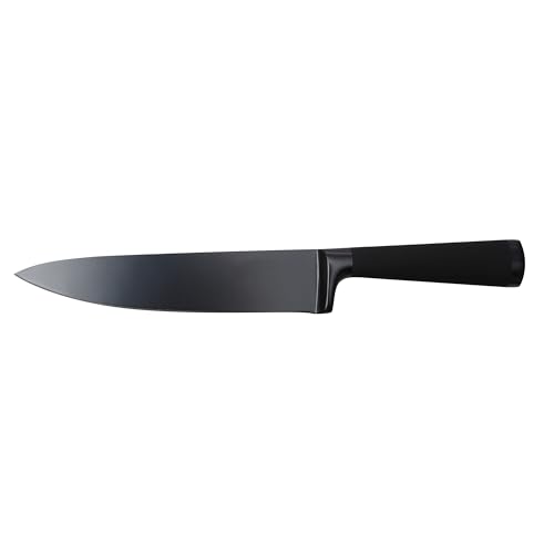 Bergner CUCHILLO Chef 20CM Acero INOX Black Blade BG Kochmesser, Stainless Steel, Schwarz, 20 x 30 x 30 cm von Bergner