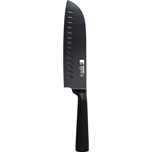 Bergner CUCHILLO SANTOKU 17.5CM Acero INOXIDABLE Black Blade BG Asien-Messer, Stainless Steel, Schwarz, 17.5 x 30 x 30 cm Bergner CUCHILLO SANTOKU 17.5CM Acero INOXIDABLE Black Blade BG Asien-Messer, Stainless Steel, Schwarz, 17.5 x 30 x 30 cm von Bergner
