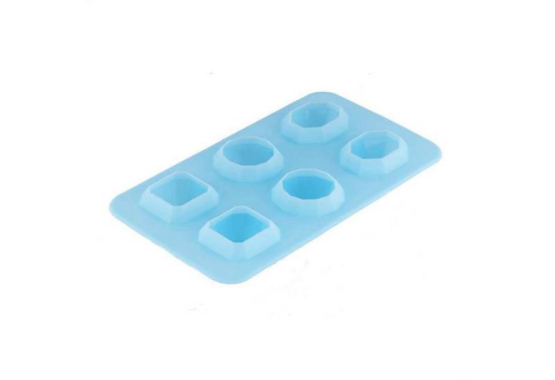 Bergner Kochbesteck-Set BERGNER Eiswürfelform Eiswürfelbereiter 6 Eiswürfel-Diamanten BG-4784 von Bergner
