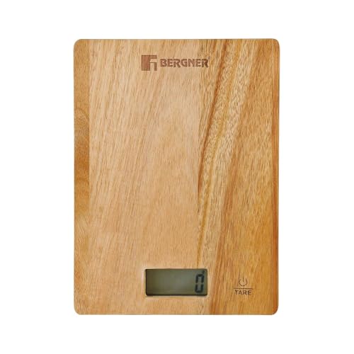 Bergner Naturally Küchenwaage, 0-5 kg, 15 x 20 x 1,8 cm Bergner Naturally Küchenwaage, 0-5 kg, 15 x 20 x 1,8 cm von Bergner