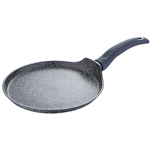 Bergner Orion Pancake Pfanne, geschmiedetes Aluminium, Grau, 24 cm von Bergner