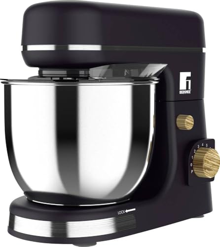 MISCHER 1300W 5L 8 GESCHWINDIGKEITEN + TURBO HOLZKOHLE BG, Weiss MISCHER 1300W 5L 8 GESCHWINDIGKEITEN + TURBO HOLZKOHLE BG, Weiss von Bergner