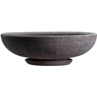 Blumentopf Ada Raw Pot  inkl. Untersetzer grey Ø 25 cm von Bergs Potter