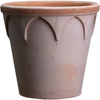 Blumentopf The Elisabeth Raw Pot inkl. Untersetzer rose ⌀ 18 cm von Bergs Potter