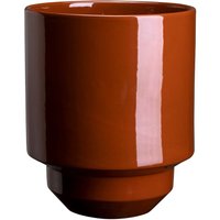 Blumentopf The Hoff Pot rusty red Ø 18 cm von Bergs Potter