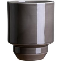 Blumentopf The Hoff Pot pearl grey Ø 21 cm von Bergs Potter