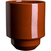 Blumentopf The Hoff Pot rusty red Ø 14 cm von Bergs Potter