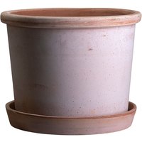 Outdoor Blumentopf The Galestro Pot inkl. Untersetzer rose Ø 40 cm von Bergs Potter