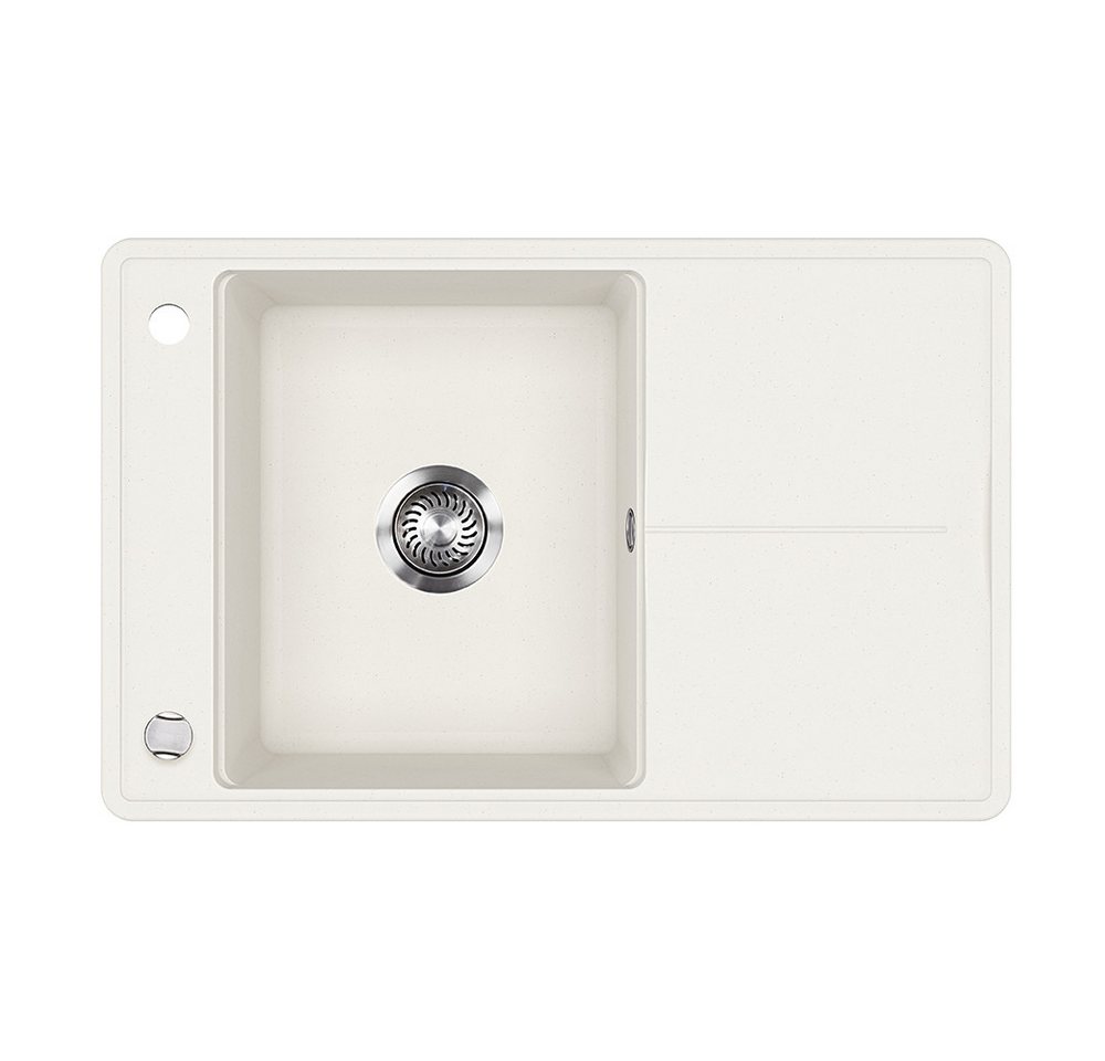 Bergstroem Granitspüle Kyoto, Weiß, 78 x 50 cm, Rechteckig, 78/50 cm Bergstroem Granitspüle Kyoto, Weiß, 78 x 50 cm, Rechteckig, 78/50 cm von Bergstroem