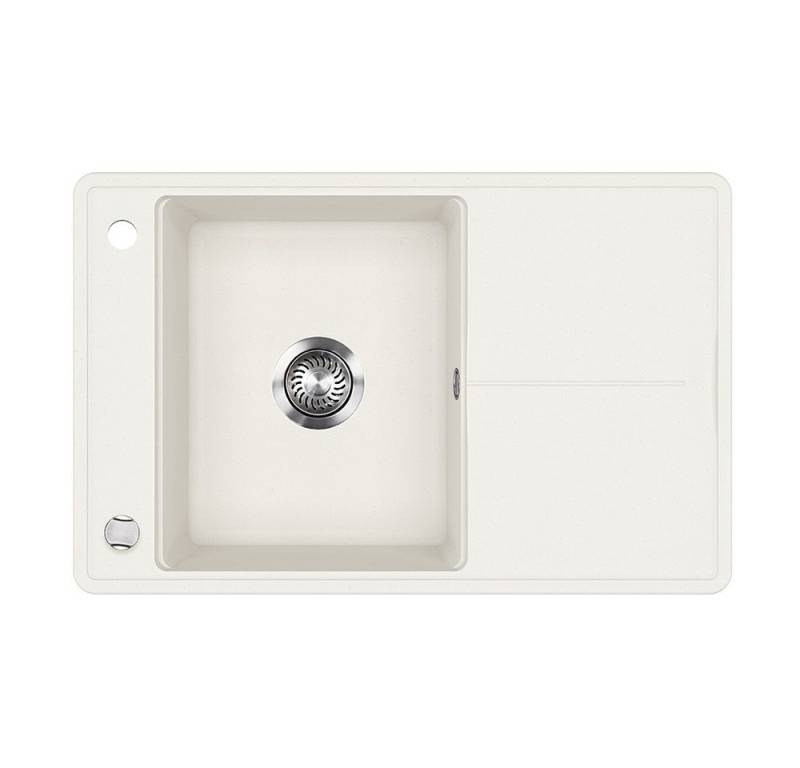 Bergstroem Granitspüle Kyoto, Weiß, 78 x 50 cm, Rechteckig, 78/50 cm Bergstroem Granitspüle Kyoto, Weiß, 78 x 50 cm, Rechteckig, 78/50 cm von Bergstroem