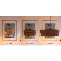 Lampe Mehlsieb | Upcycling Deckenleuchte Verschiedene Größen Retro Vintage Design Leuchte E27 von Bergwerkstatt