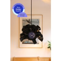 Schallplatten Lampe | Upcycling Deckenleuchte Retro Vintage Design Leuchte E27 von Bergwerkstatt