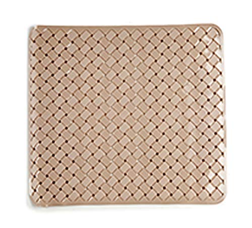 DUSCHEINLAGE 50x50cm Duschmatte Wanneneinlage Antirutschmatte antirutsch Matte für Dusch 2-Varianten (Beige - 65) von Berilo
