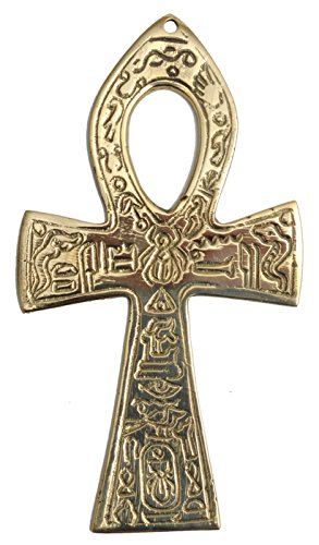 Ägyptisches Symbol Ankh aus Messing, 15 cm Ägyptisches Symbol Ankh aus Messing, 15 cm von Berk