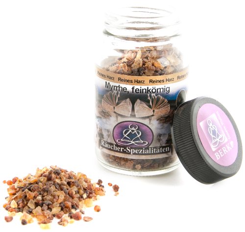 Berk Myrrhe-Räucherwerk - 60 ml - 1 Stück - Pulver - Harz - Beruhigend und wohltuend durch würzigen Myrrhe-Duft Berk Myrrhe-Räucherwerk - 60 ml - 1 Stück - Pulver - Harz - Beruhigend und wohltuend durch würzigen Myrrhe-Duft von Berk