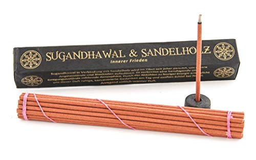 Berk Räucherstäbchen - Tibetan Line - Sugandhawal & Sandelholz (27 Stäbchen, 1 Set, 45g) Berk Räucherstäbchen - Tibetan Line - Sugandhawal & Sandelholz (27 Stäbchen, 1 Set, 45g) von Berk