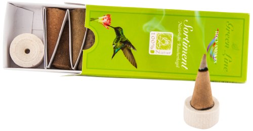Berk Räucherkegel - Green Line Sortiment, 12,8 G von Berk