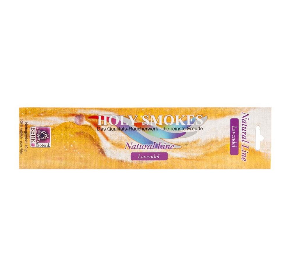 Berk Raumduft Holy Smokes - Lavendel, Natural Line Räucherstäbchen Berk Raumduft Holy Smokes - Lavendel, Natural Line Räucherstäbchen von Berk