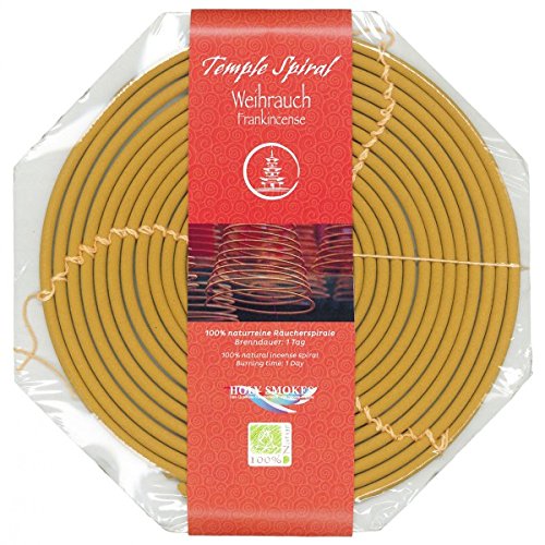 Berk Räucherspirale Weihrauch - 1 Tag Brenndauer, ca. 90 g von Berk