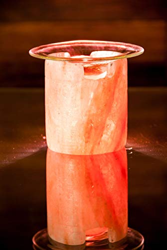Salzkristall Teelicht Aromalampe von Berk