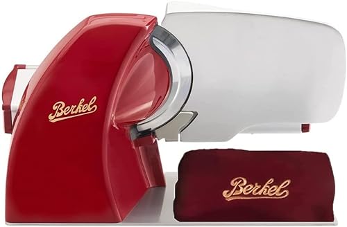 BERKEL - Allesschneider Home Line 200 plus + Bedeckung fur Allesschneider Rote farbe und Klinge entfernen von Berkel