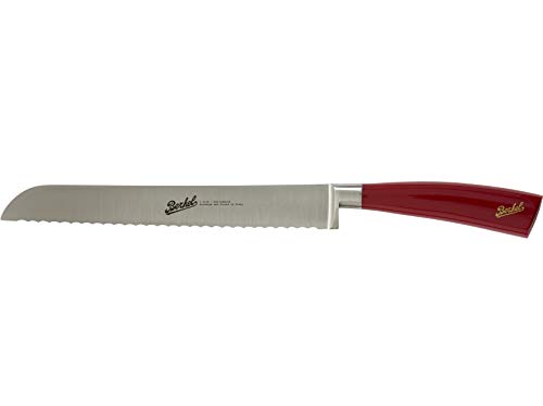 Van Berkel Brotmesser Elegance Serie - Klingenlänge: 22 cm - Griff: Rot|*Blisterverpackung* von Berkel