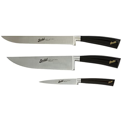 Van Berkel International Elegance Schwarz Set mit 3 Chef-Messern Van Berkel International Elegance Schwarz Set mit 3 Chef-Messern von Berkel