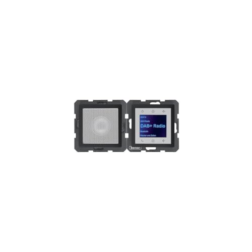Berker Radio Touch mit LS DAB+ Q.x anthrazit 29806086 Berker Radio Touch mit LS DAB+ Q.x anthrazit 29806086 von Berker