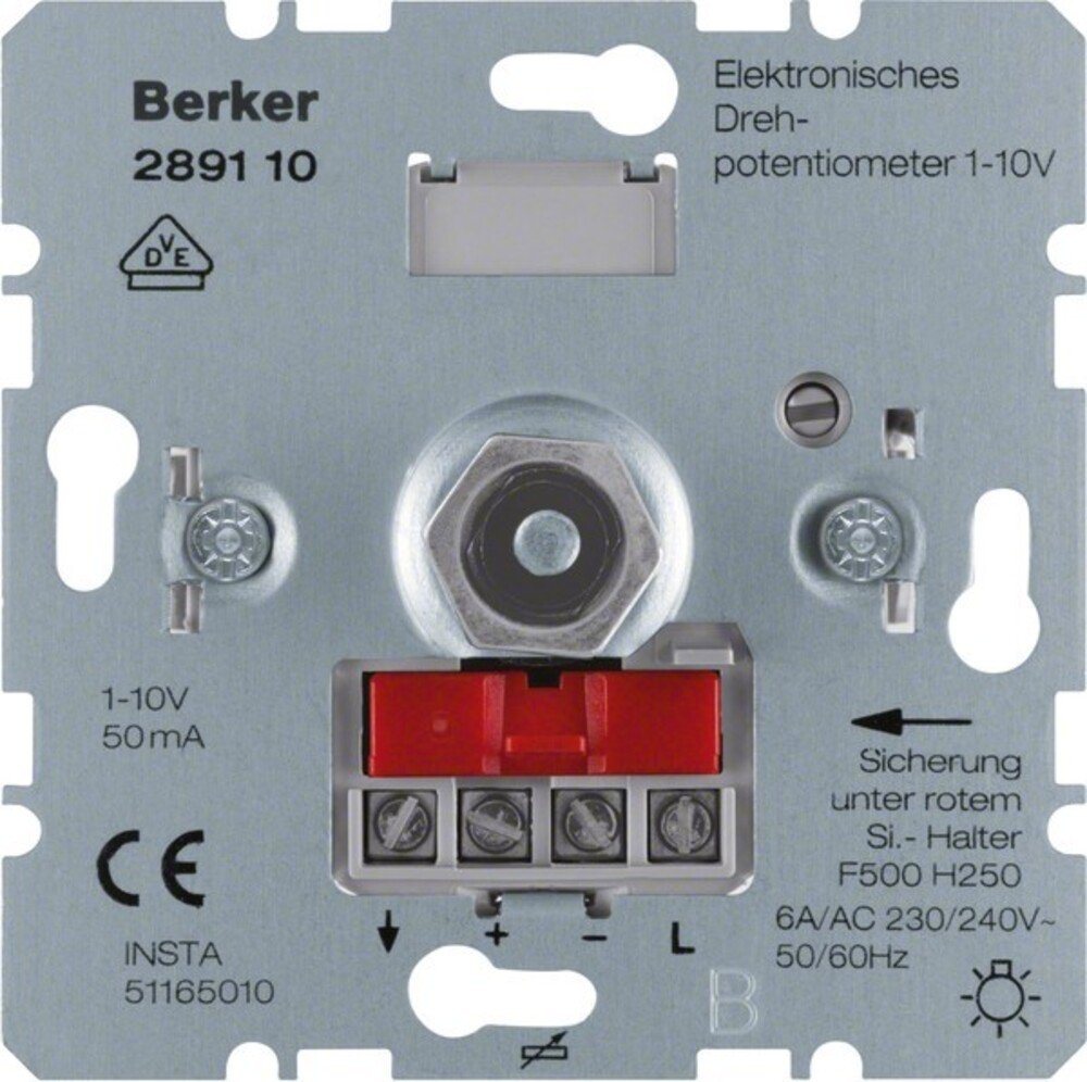 Berker Klemmen Berker Potentiometer 289110 von Berker