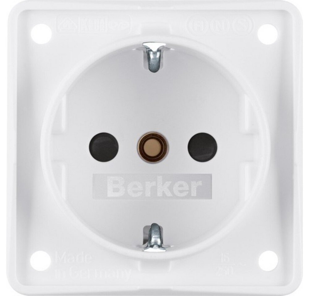 Berker Klemmen Berker Schuko-Steckd.pws 941952502 von Berker