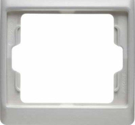 Hager ARSYS BERK Rahmen 13130069 1fach polarweiss von Berker