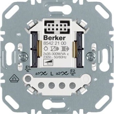 Tastdimmer BERKER.NET 35-300W uni UP von Berker