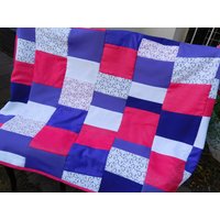 Tagesdecke Patchwork Lila , Gesteppt Bettdecke Tagesdecke Patchwork Lila , Gesteppt Bettdecke von BerlinBagsHome