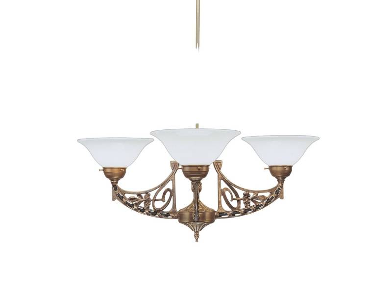 Berliner Messinglampen Deckenleuchte D53-22op-B, ohne Leuchtmittel von Berliner Messinglampen