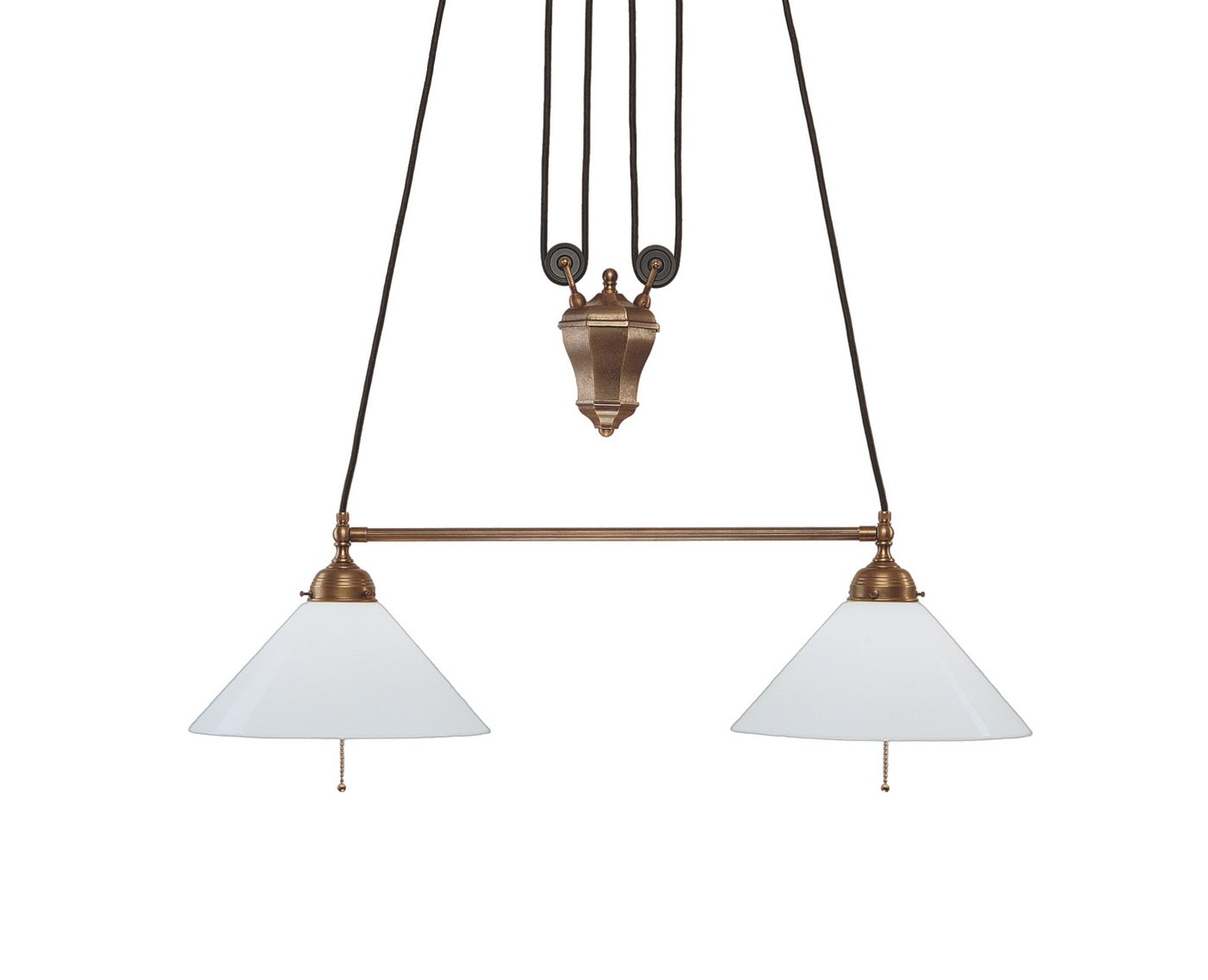 Berliner Messinglampen Deckenleuchte ED1-70op-B, ohne Leuchtmittel von Berliner Messinglampen