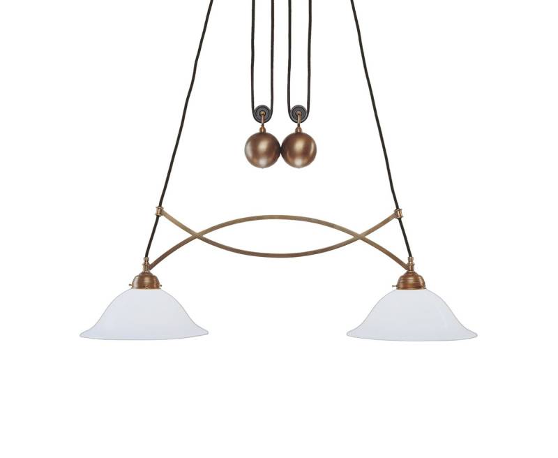 Berliner Messinglampen Deckenleuchte ED54-38op-B, ohne Leuchtmittel von Berliner Messinglampen